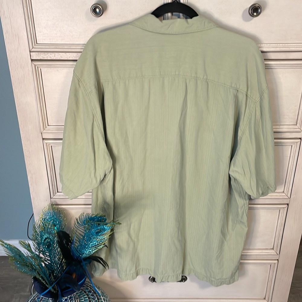 Men’s Tommy Bahama silk, camp shirt, XL see description - Picture 5 of 7